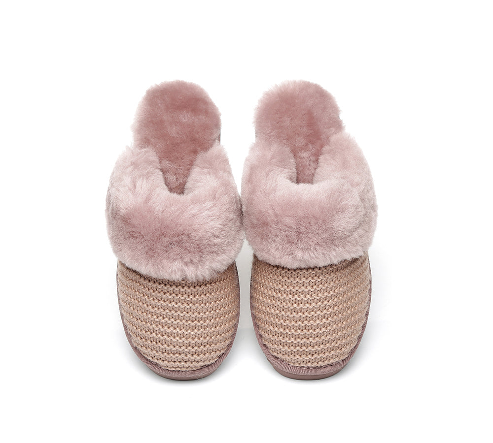 UGG Slippers - AS UGG Slippers Linden Women Sheepskin Wool