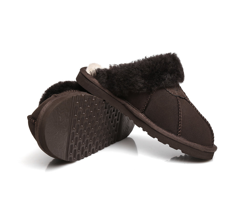 UGG Slippers - AS UGG Slippers Men Women Robert Double Face Sheepskin