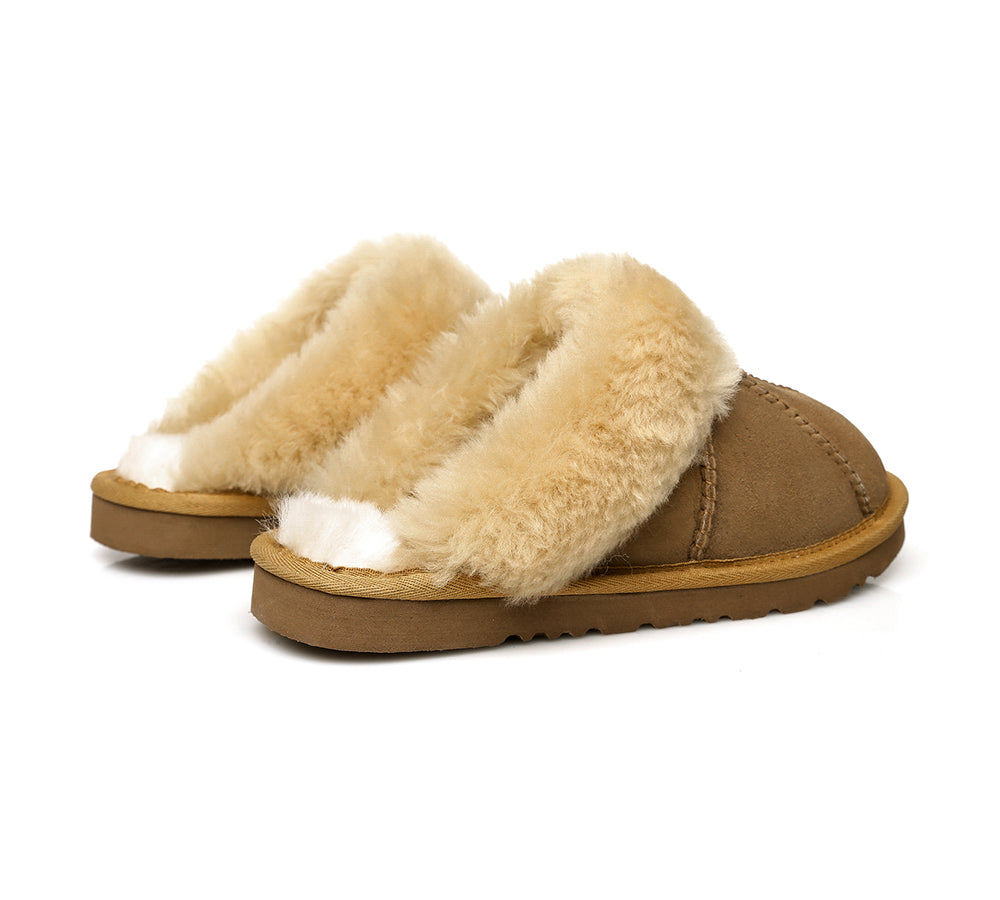 UGG Slippers - AS UGG Slippers Men Women Robert Double Face Sheepskin