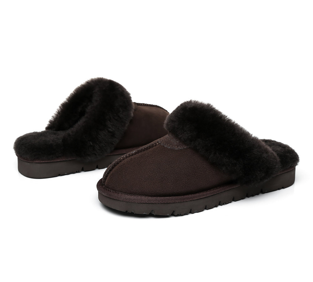 UGG Slippers - Australia Sheepskin Wool Ugg Slippers Unisex Hedy