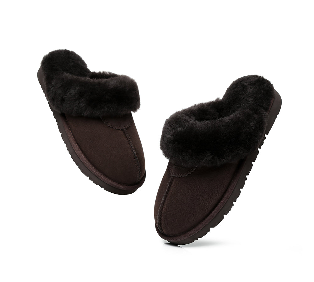 UGG Slippers - Australia Sheepskin Wool Ugg Slippers Unisex Hedy