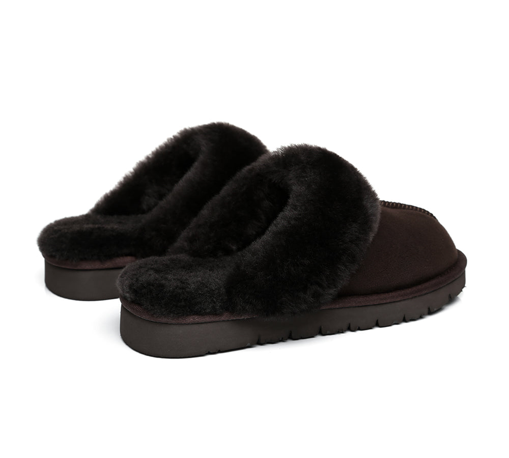 UGG Slippers - Australia Sheepskin Wool Ugg Slippers Unisex Hedy