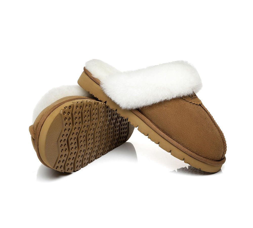 UGG Slippers - Australia Sheepskin Wool Ugg Slippers Unisex Hedy