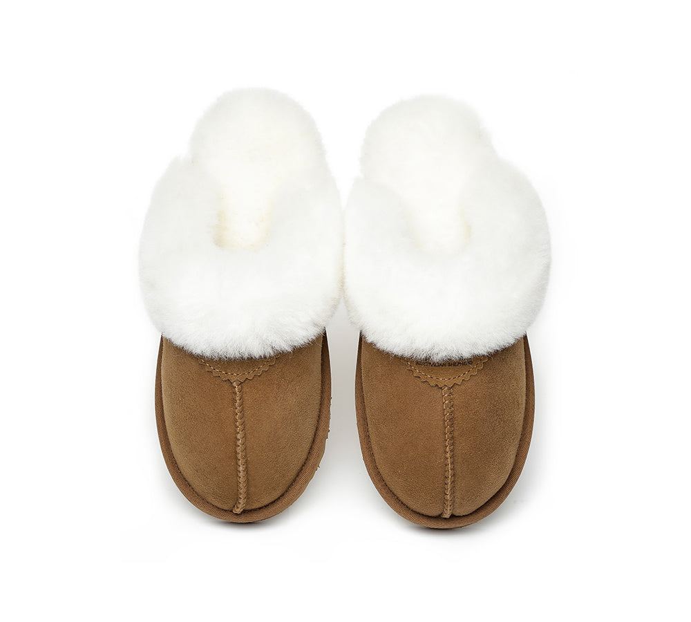 UGG Slippers - Australia Sheepskin Wool Ugg Slippers Unisex Hedy