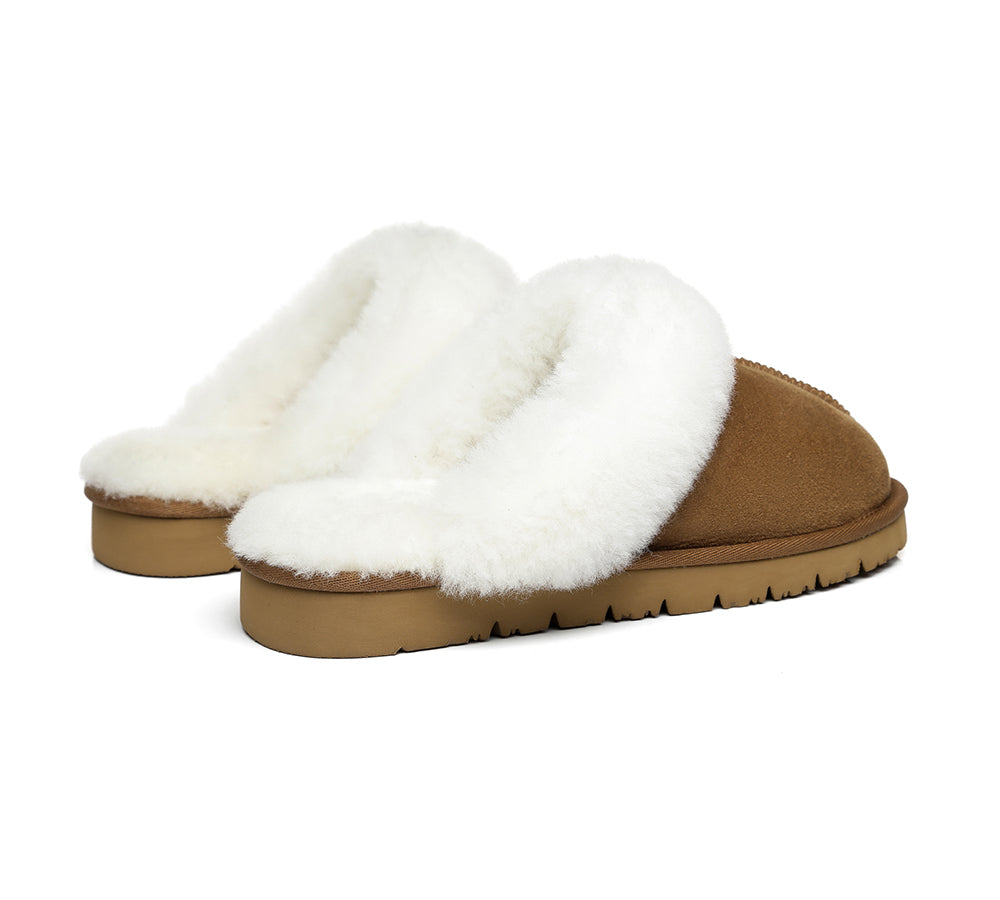 UGG Slippers - Australia Sheepskin Wool Ugg Slippers Unisex Hedy