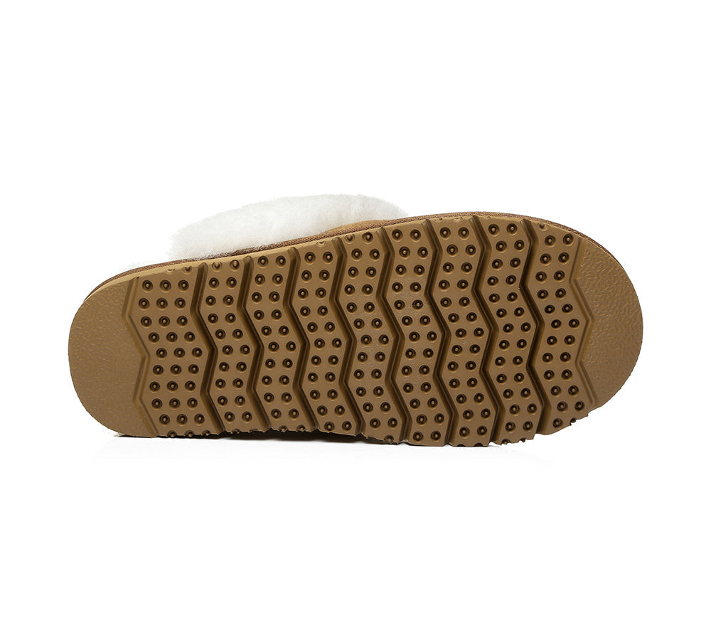 UGG Slippers - Australia Sheepskin Wool Ugg Slippers Unisex Hedy