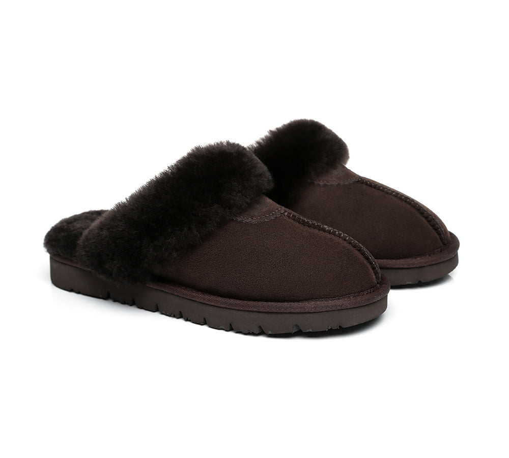 UGG Slippers - Australia Sheepskin Wool Ugg Slippers Unisex Hedy