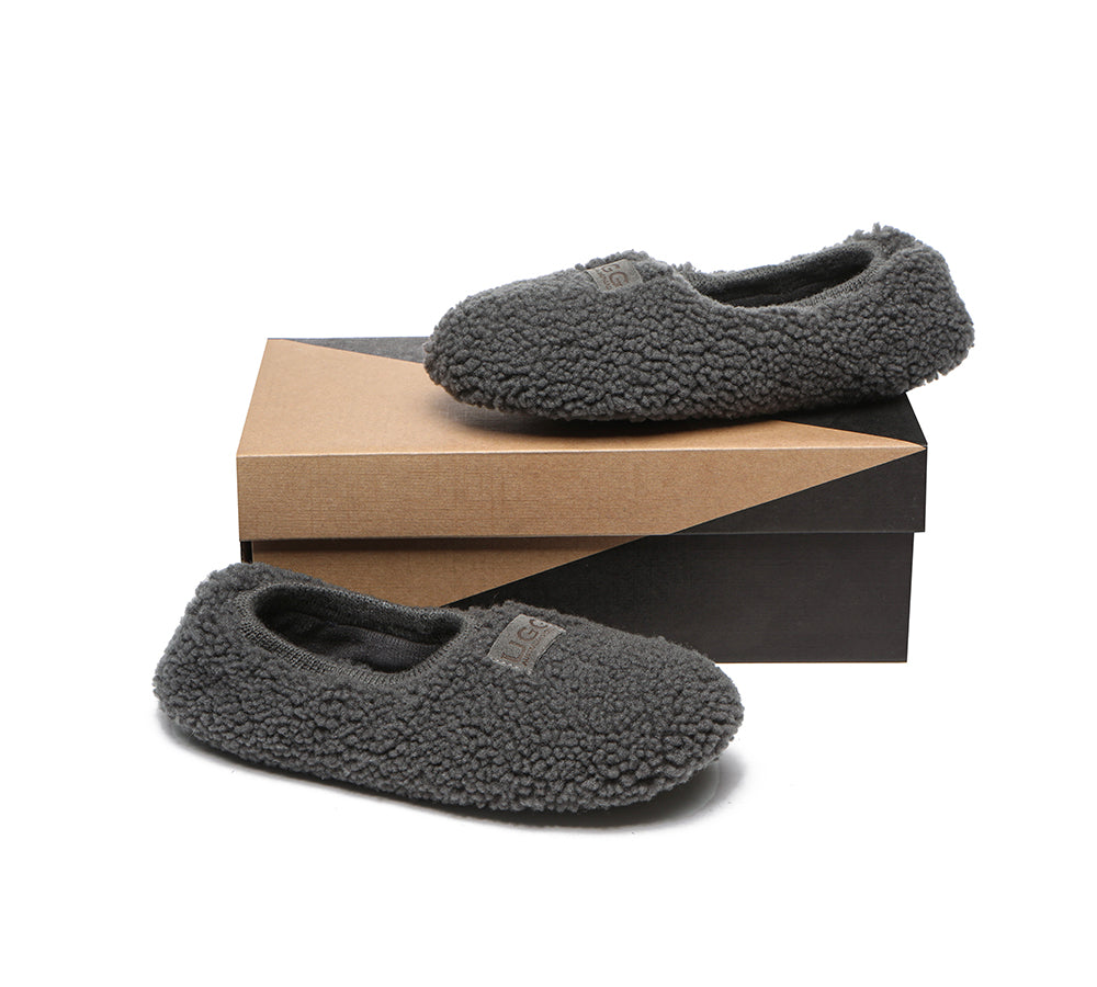 UGG Slippers - Curly Wool Slippers Women Lucina