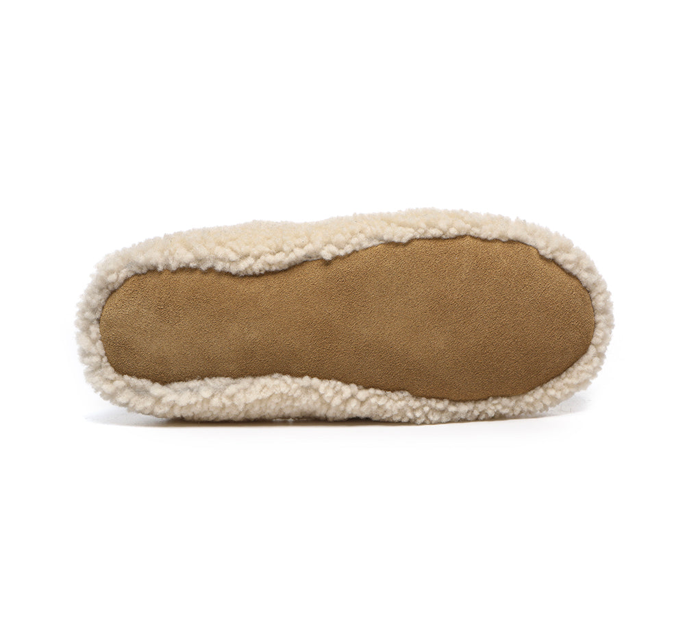 UGG Slippers - Curly Wool Slippers Women Lucina