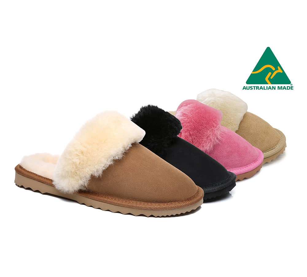 UGG Slippers - Ladies Scuff Australian Made Ugg Slippers
