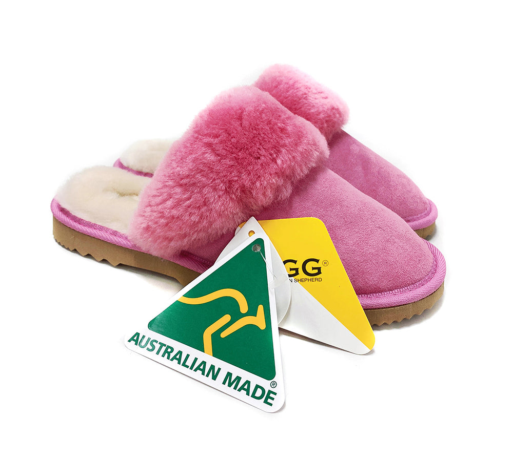 UGG Slippers - Ladies Scuff Australian Made Ugg Slippers