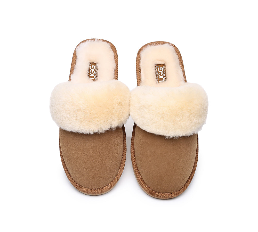 UGG Slippers - Ladies Scuff Australian Made Ugg Slippers