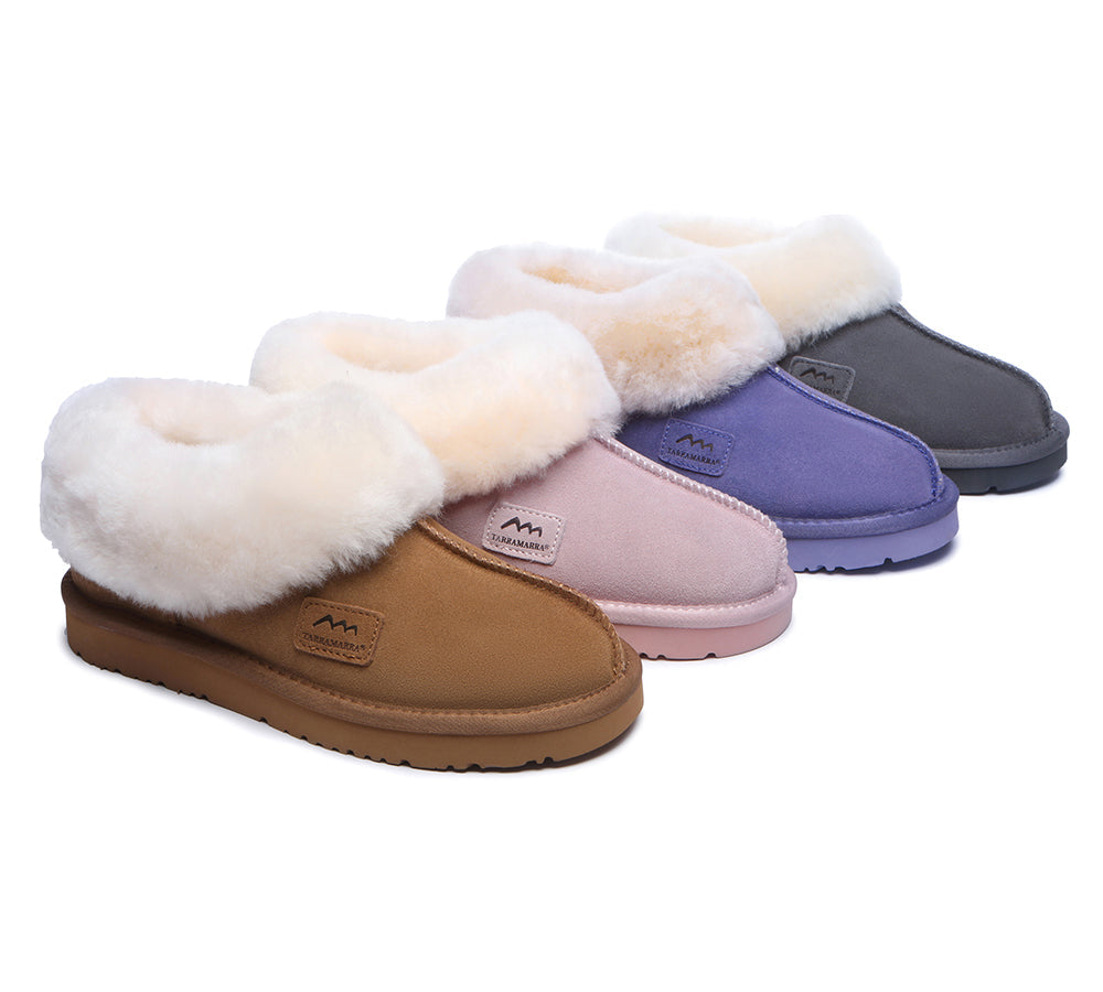 UGG Slippers - Premium Australian Sheepskin Ankle Slipper Unisex Homey