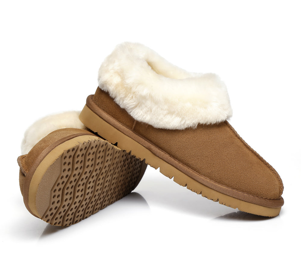 UGG Slippers - Premium Australian Sheepskin Ankle Slipper Unisex Homey