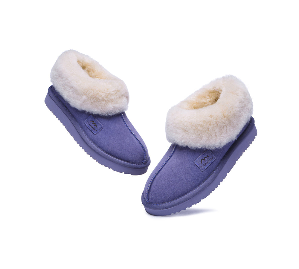 UGG Slippers - Premium Australian Sheepskin Ankle Slipper Unisex Homey