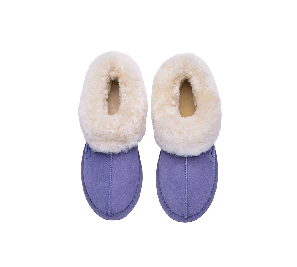 UGG Slippers - Premium Australian Sheepskin Ankle Slipper Unisex Homey