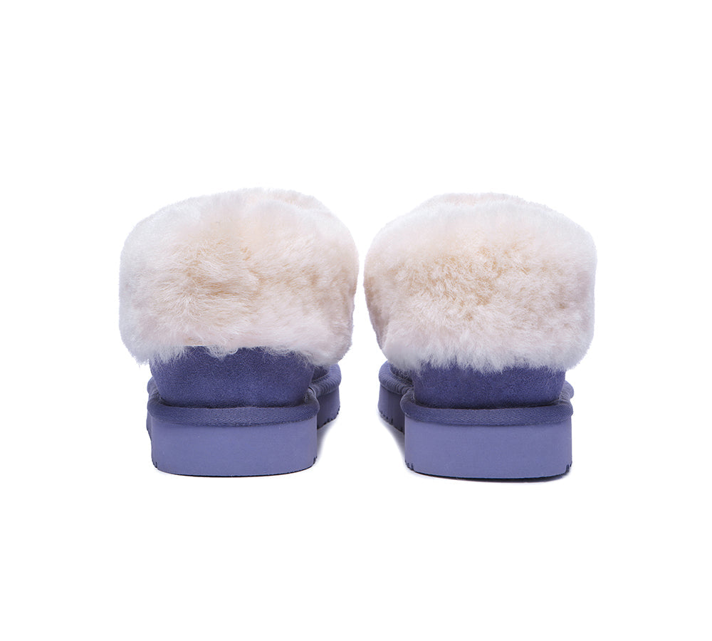 UGG Slippers - Premium Australian Sheepskin Ankle Slipper Unisex Homey