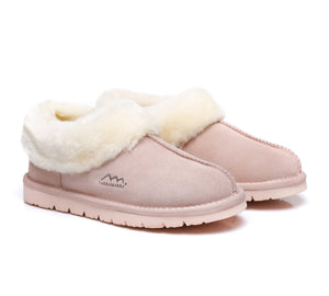 UGG Slippers - Premium Australian Sheepskin Ankle Slipper Unisex Homey