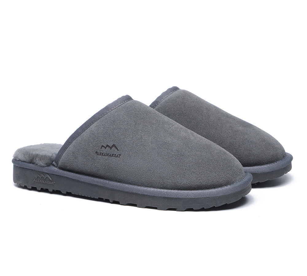 UGG Slippers - Premium Sheepskin Men Scuff Larry