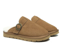 UGG Slippers - Premium Sheepskin Slipper Women Cedar