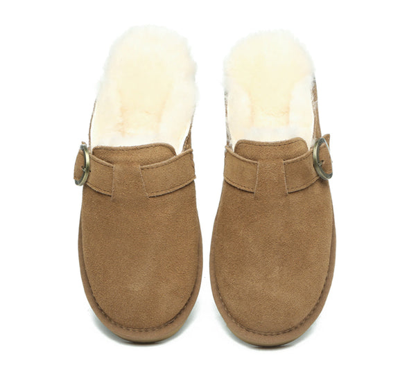 UGG Slippers - Premium Sheepskin Slipper Women Cedar