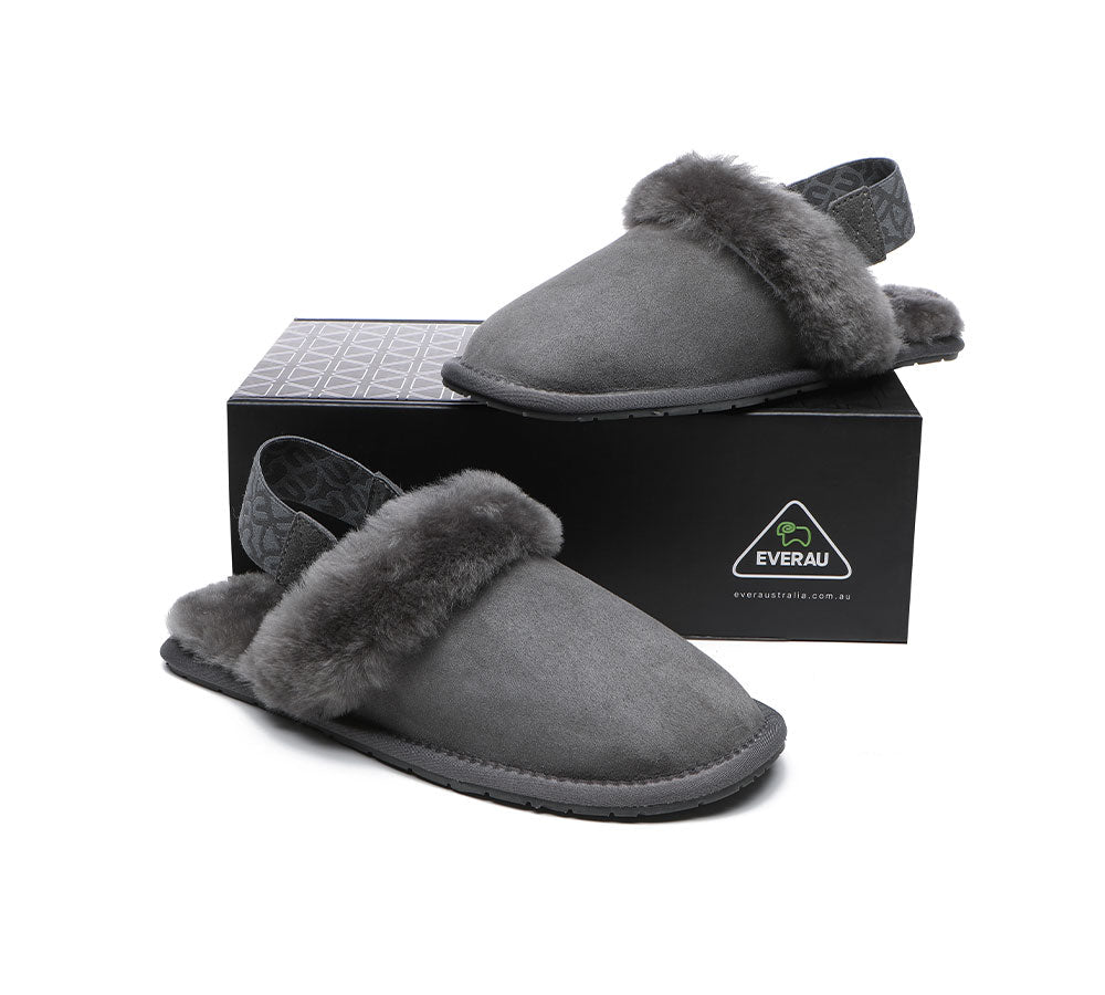 UGG Slippers - Removable Strap Slingback Sheepskin Slippers Lonsdale