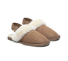 UGG Slippers - Removable Strap Slingback Sheepskin Slippers Lonsdale