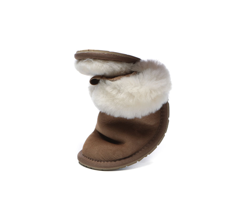 UGG Slippers - Removable Strap Slingback Sheepskin Slippers Lonsdale