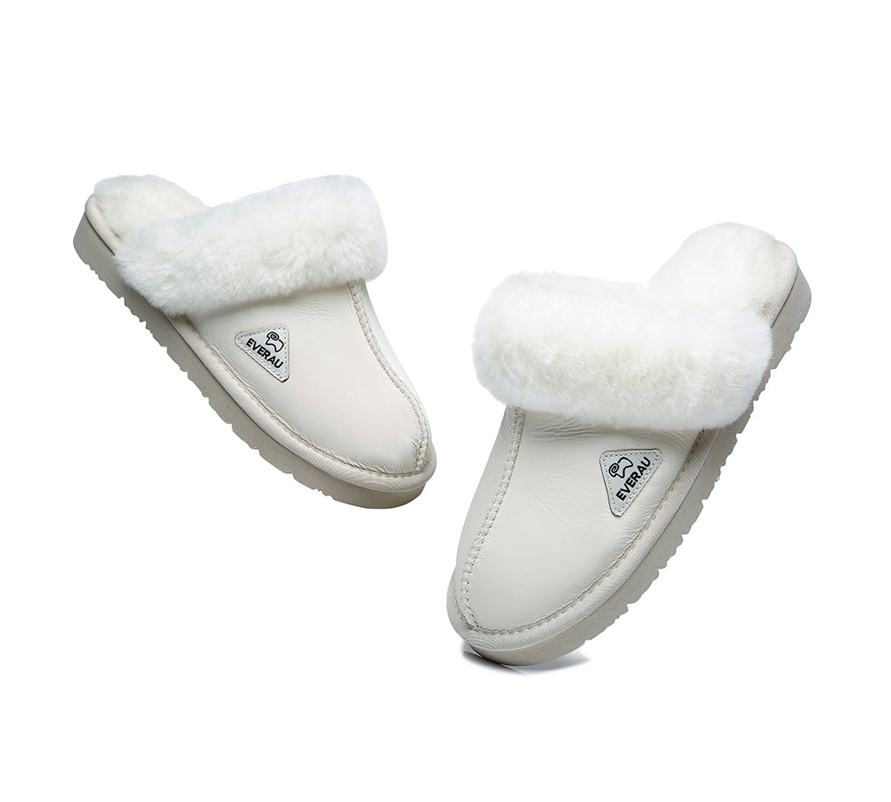 UGG Slippers - Sheepskin Wool Slippers Muffin Limited Edition Unisex