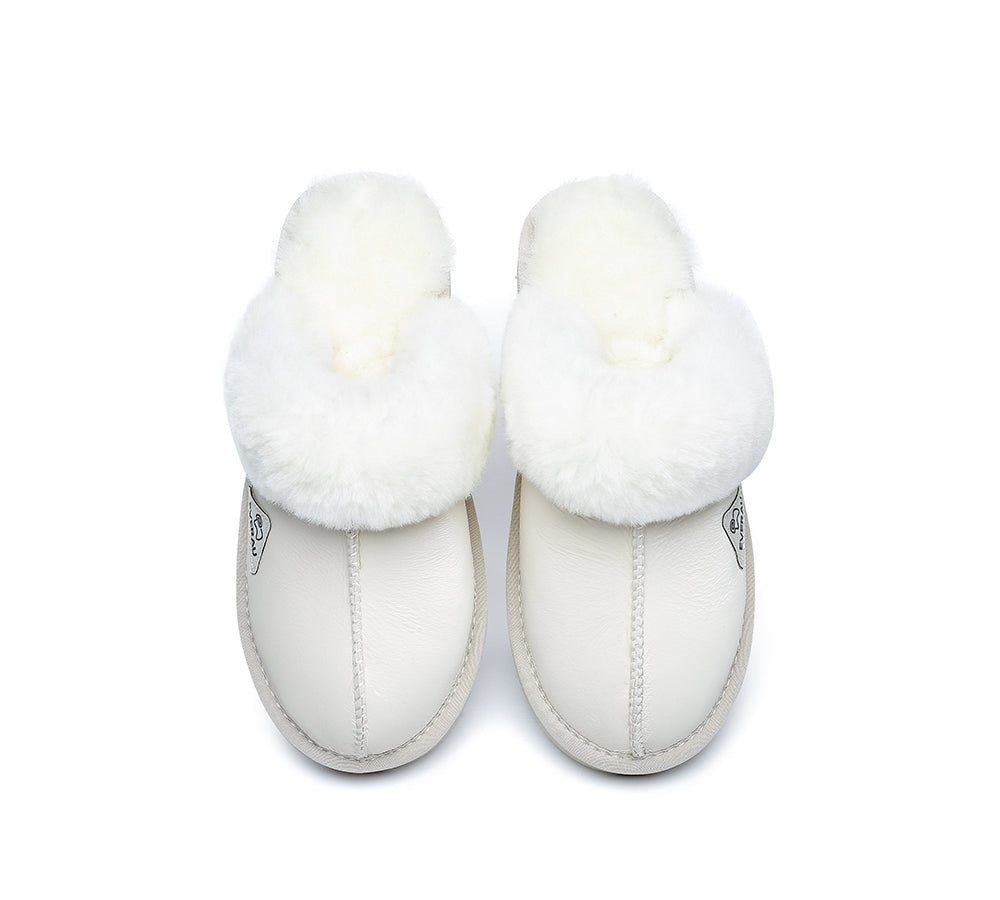 UGG Slippers - Sheepskin Wool Slippers Muffin Limited Edition Unisex