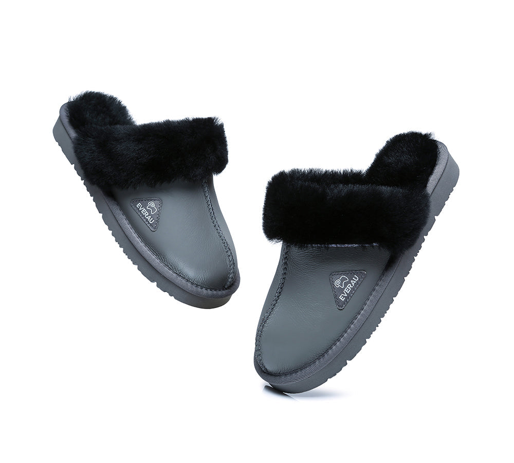 UGG Slippers - Sheepskin Wool Slippers Muffin Limited Edition Unisex