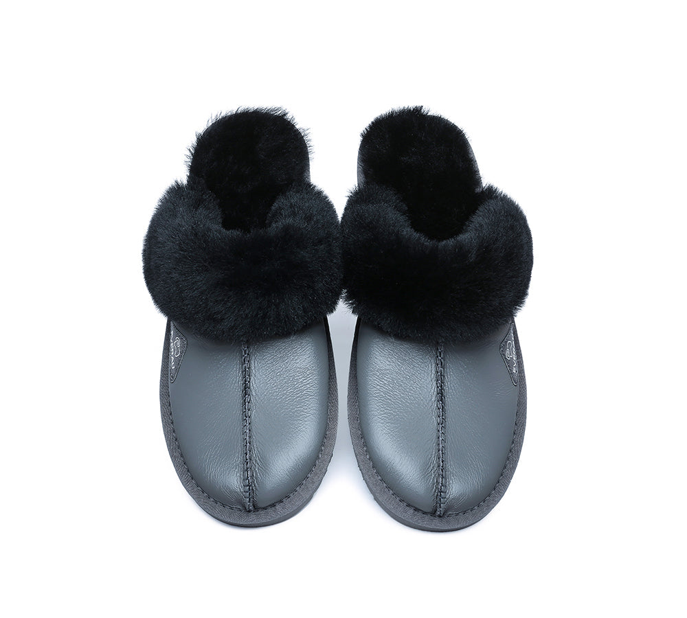 UGG Slippers - Sheepskin Wool Slippers Muffin Limited Edition Unisex