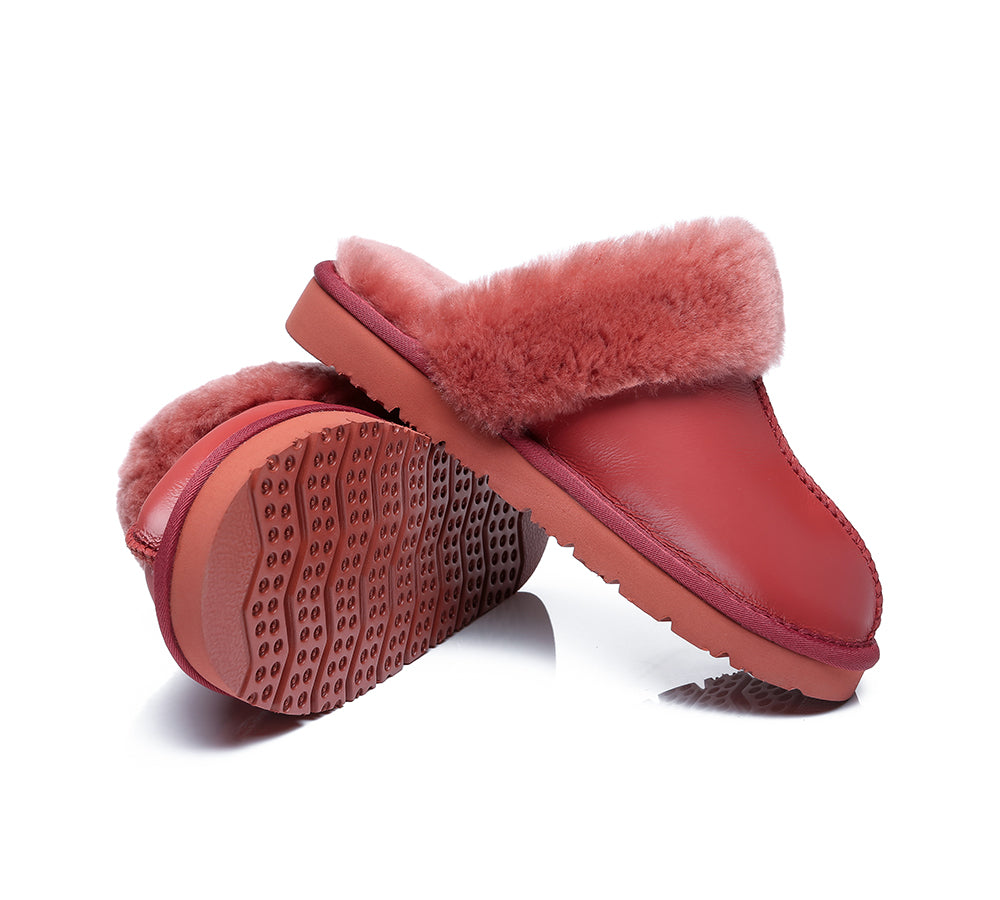 UGG Slippers - Sheepskin Wool Slippers Muffin Limited Edition Unisex