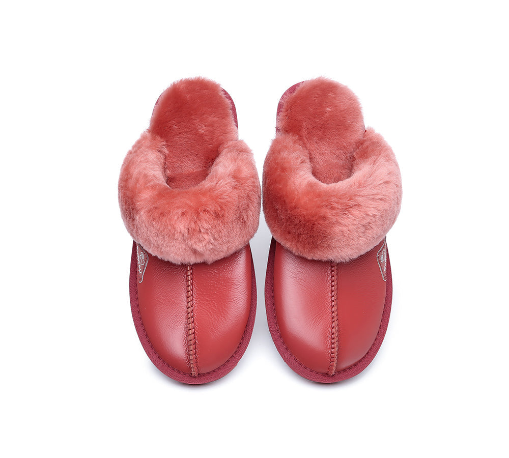 UGG Slippers - Sheepskin Wool Slippers Muffin Limited Edition Unisex