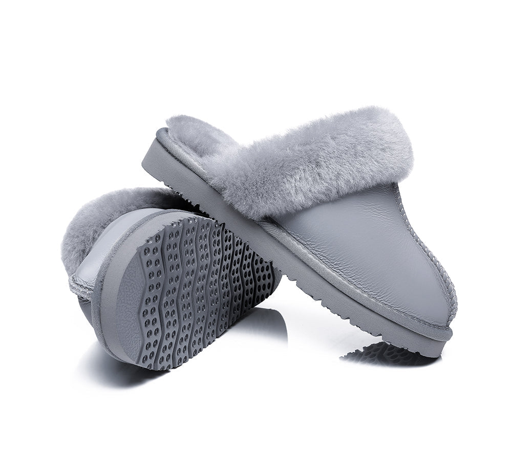 UGG Slippers - Sheepskin Wool Slippers Muffin Limited Edition Unisex