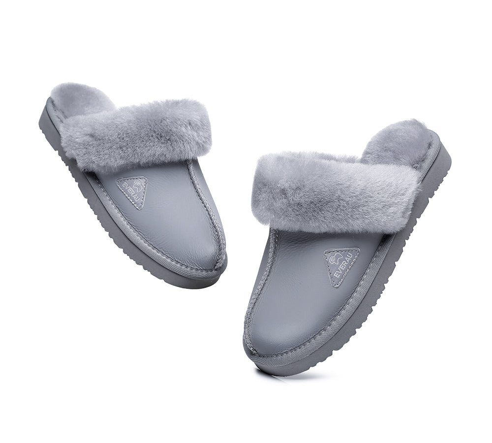 UGG Slippers - Sheepskin Wool Slippers Muffin Limited Edition Unisex