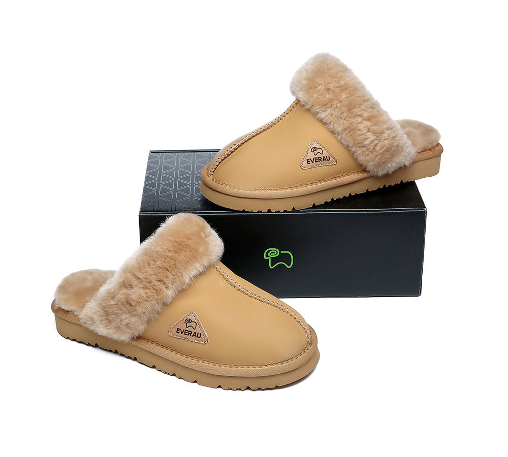 UGG Slippers - Sheepskin Wool Slippers Muffin Limited Edition Unisex