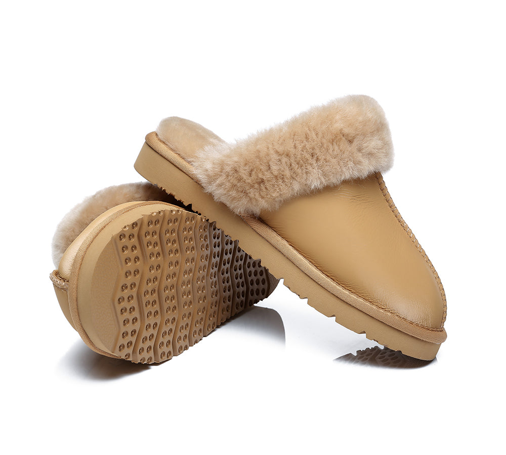 UGG Slippers - Sheepskin Wool Slippers Muffin Limited Edition Unisex