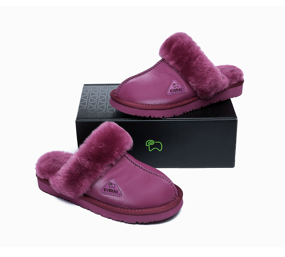 UGG Slippers - Sheepskin Wool Slippers Muffin Limited Edition Unisex