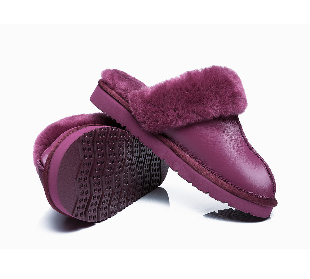 UGG Slippers - Sheepskin Wool Slippers Muffin Limited Edition Unisex