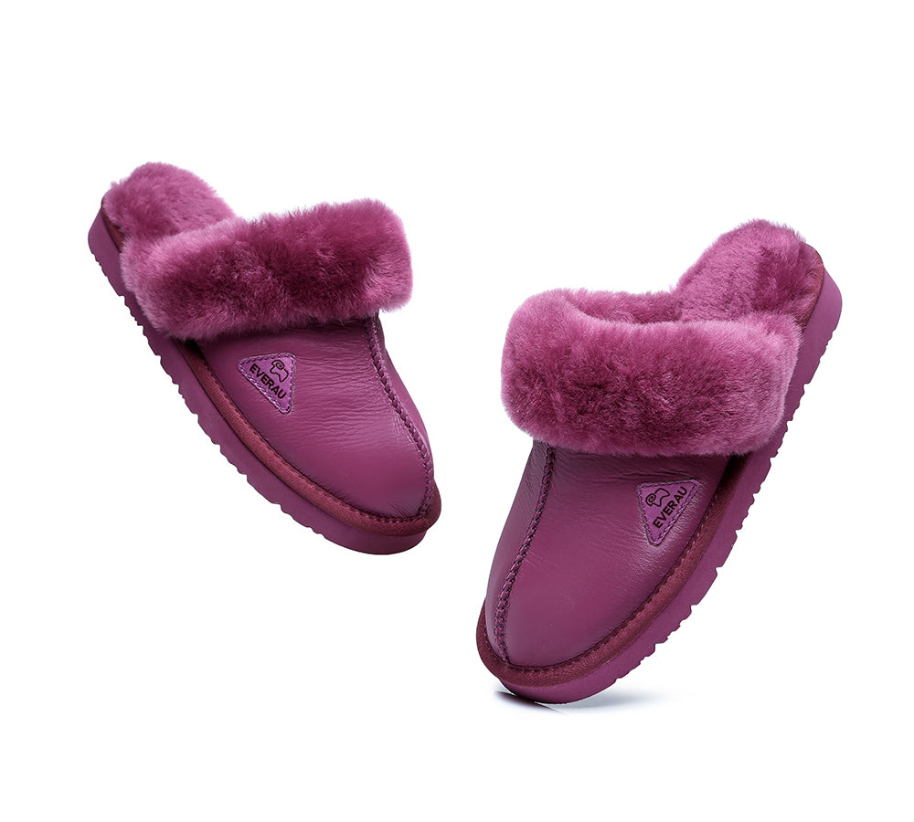 UGG Slippers - Sheepskin Wool Slippers Muffin Limited Edition Unisex