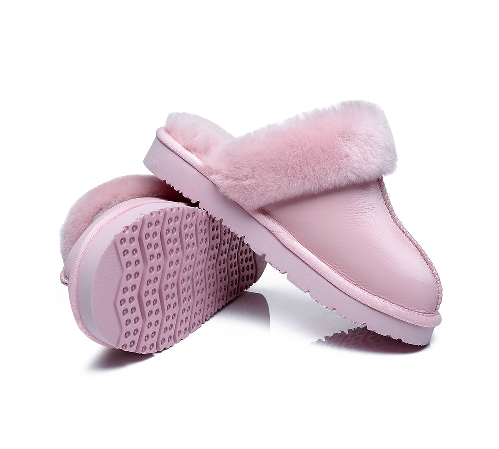 UGG Slippers - Sheepskin Wool Slippers Muffin Limited Edition Unisex