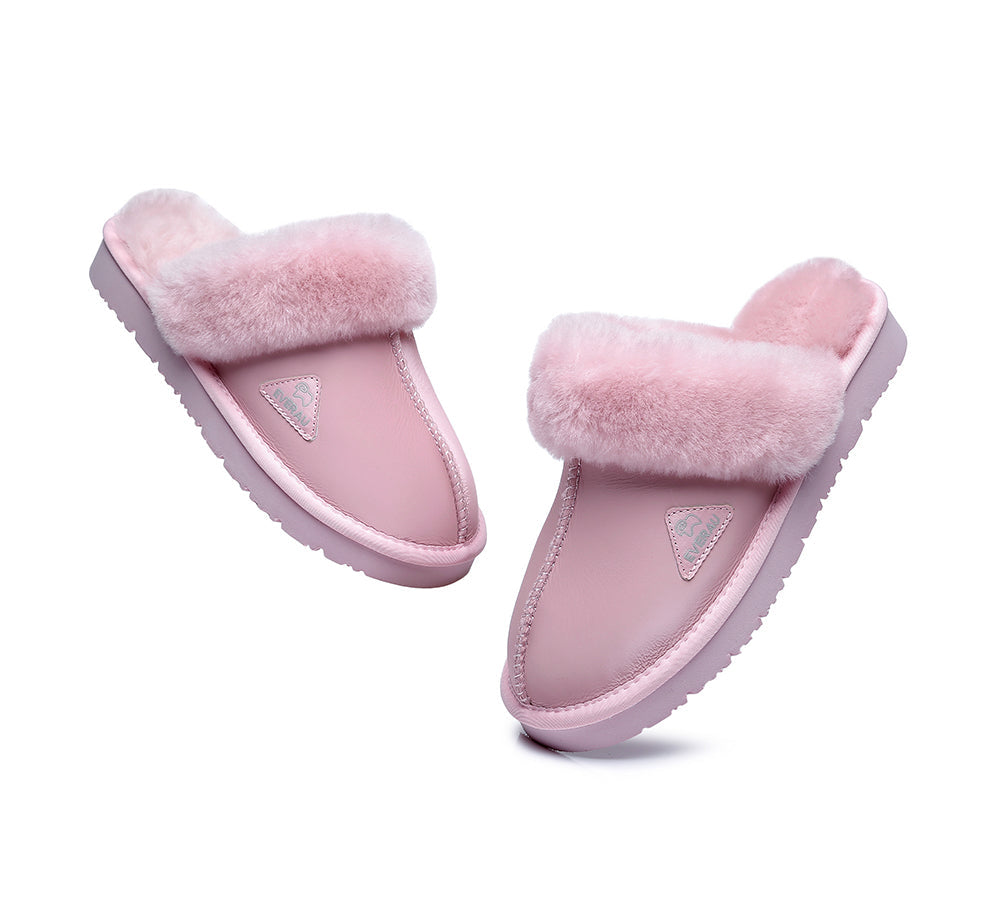 UGG Slippers - Sheepskin Wool Slippers Muffin Limited Edition Unisex