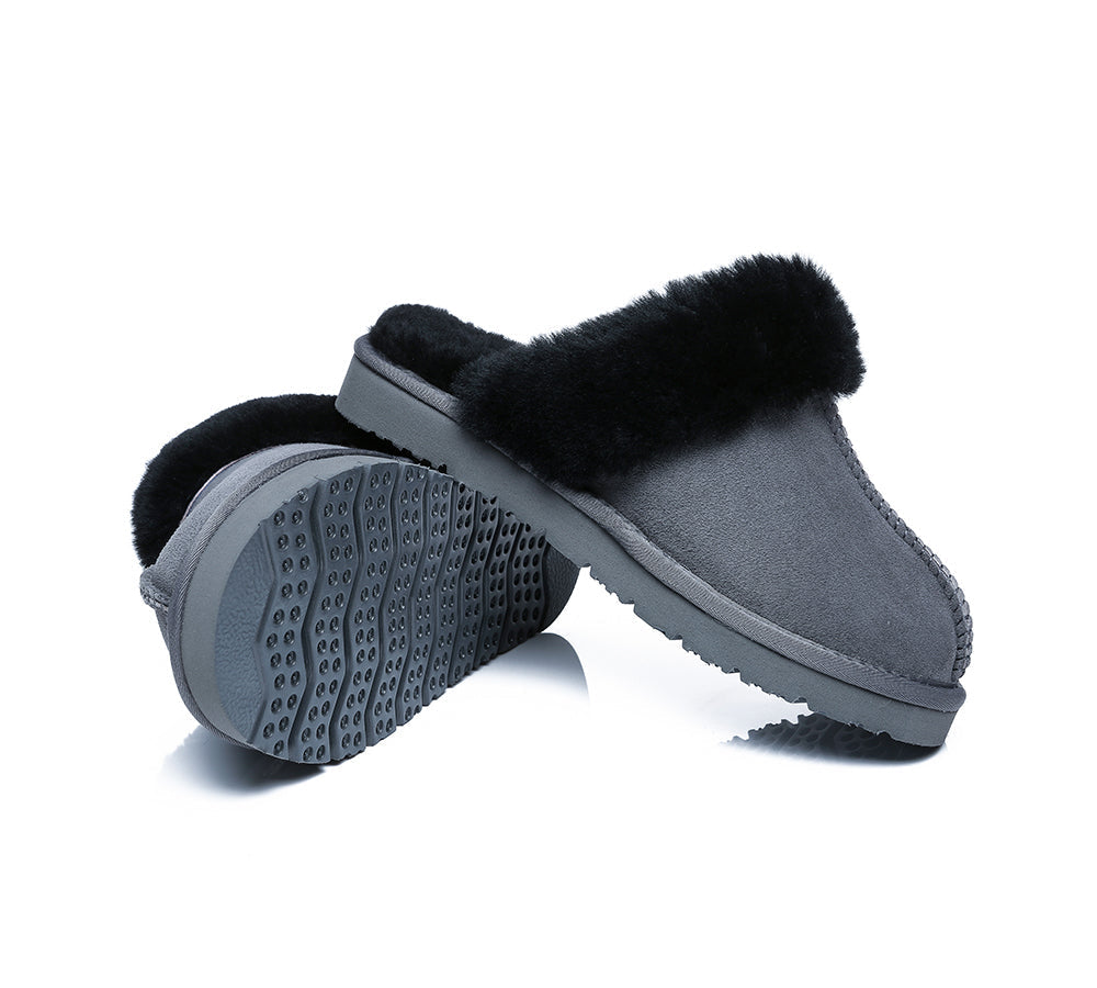 UGG Slippers - Sheepskin Wool Slippers Muffin Limited Edition Unisex