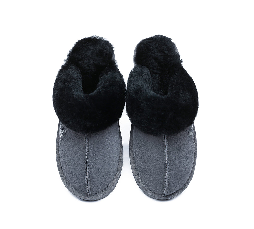 UGG Slippers - Sheepskin Wool Slippers Muffin Limited Edition Unisex