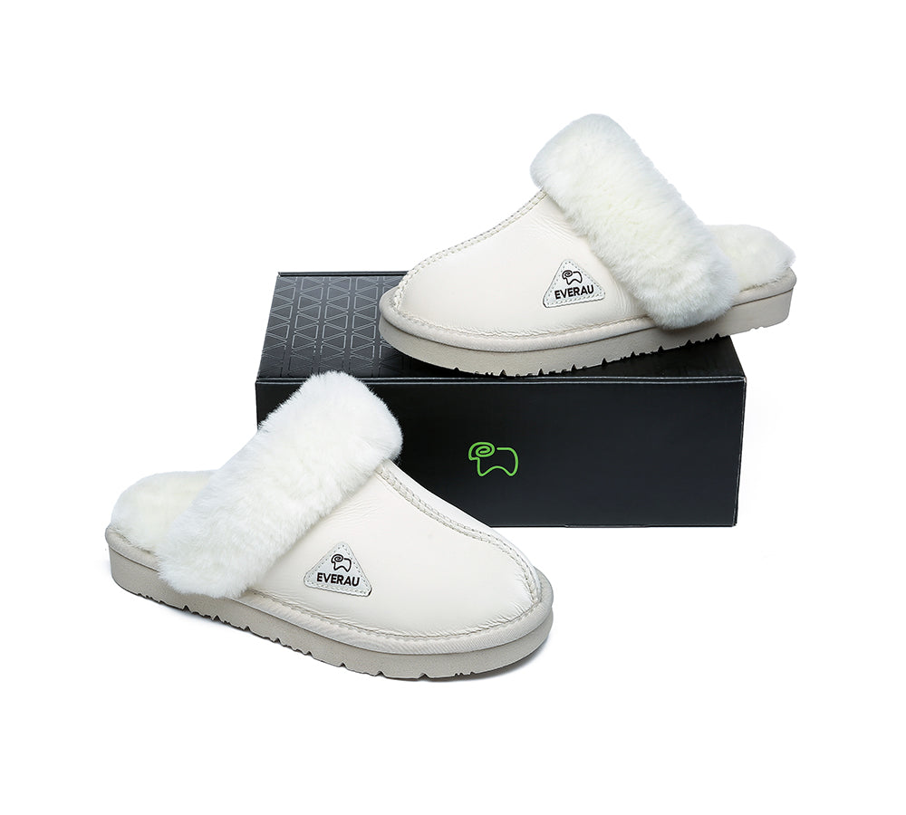 UGG Slippers - Sheepskin Wool Slippers Muffin Limited Edition Unisex