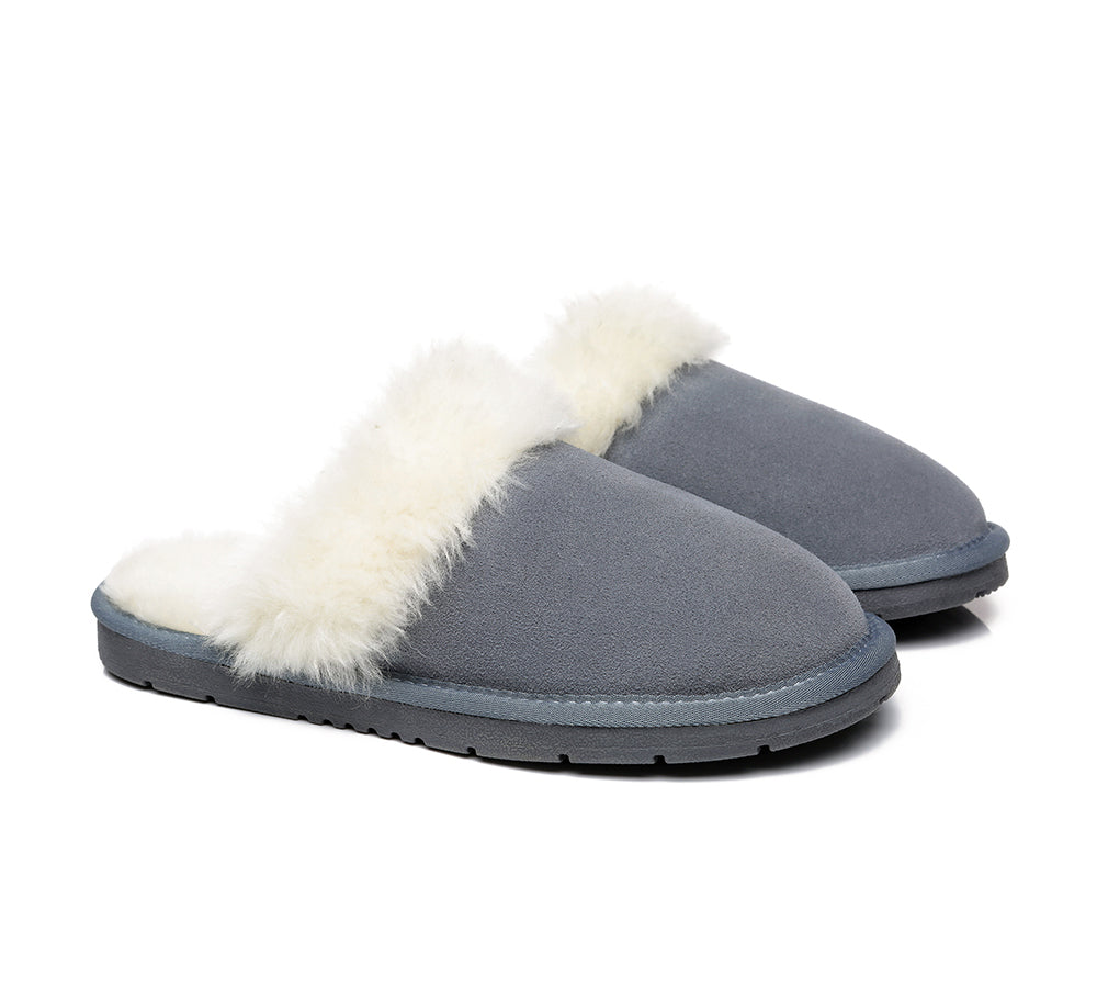 UGG Slippers - TA Hayley Scuff Women Sheepskin Wool Slippers