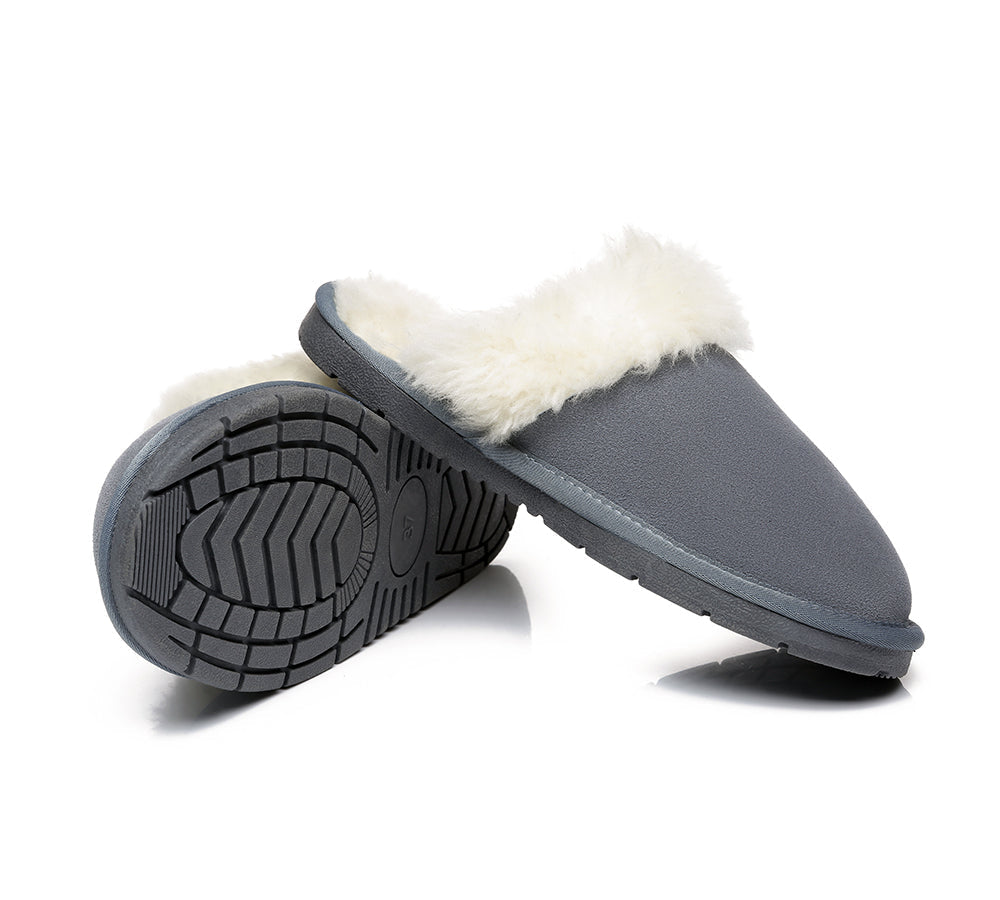 UGG Slippers - TA Hayley Scuff Women Sheepskin Wool Slippers