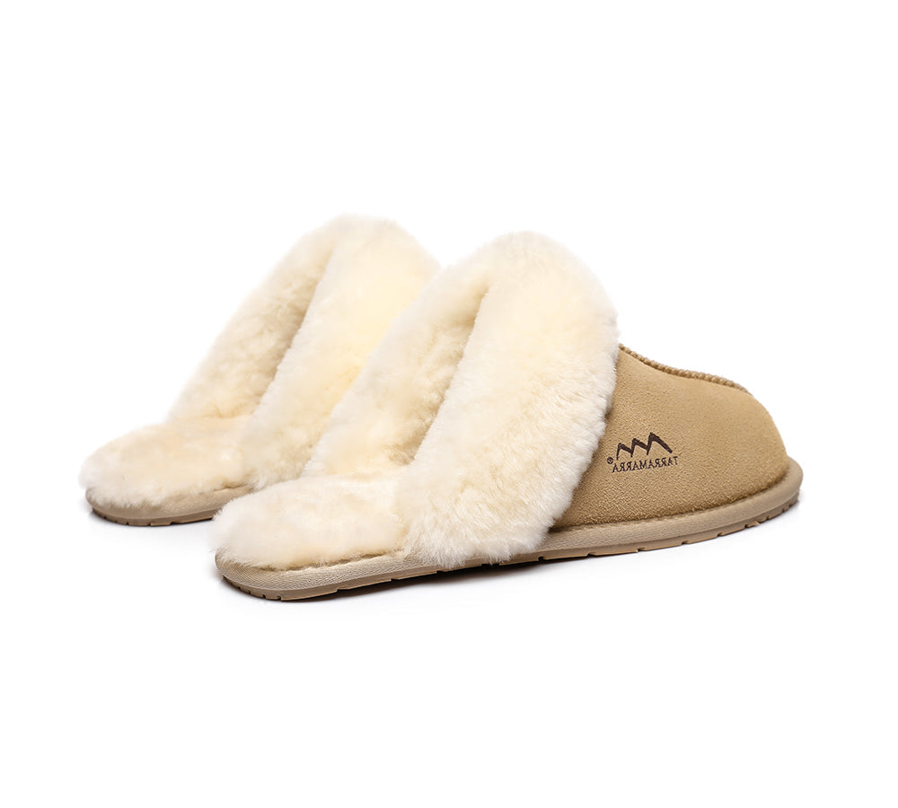 UGG Slippers - TA UGG Slippers,Australia Premium Sheepskin,Unisex Rosa Scuff