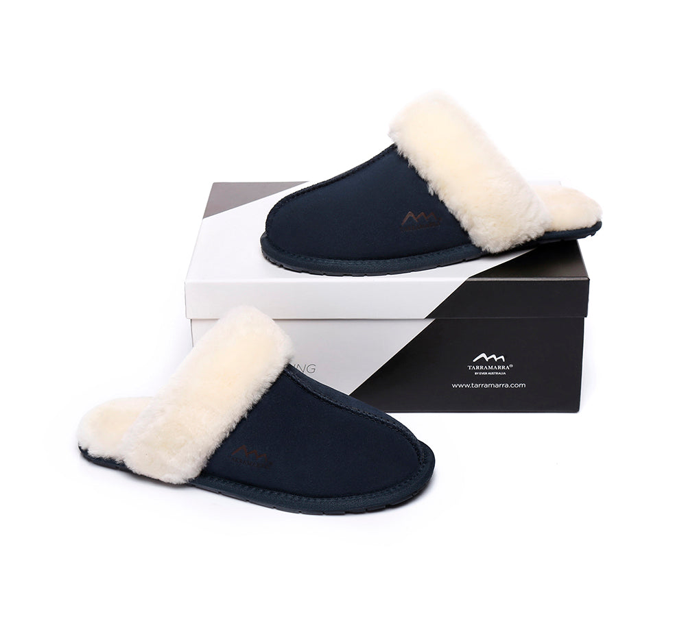 UGG Slippers - TA UGG Slippers,Australia Premium Sheepskin,Unisex Rosa Scuff